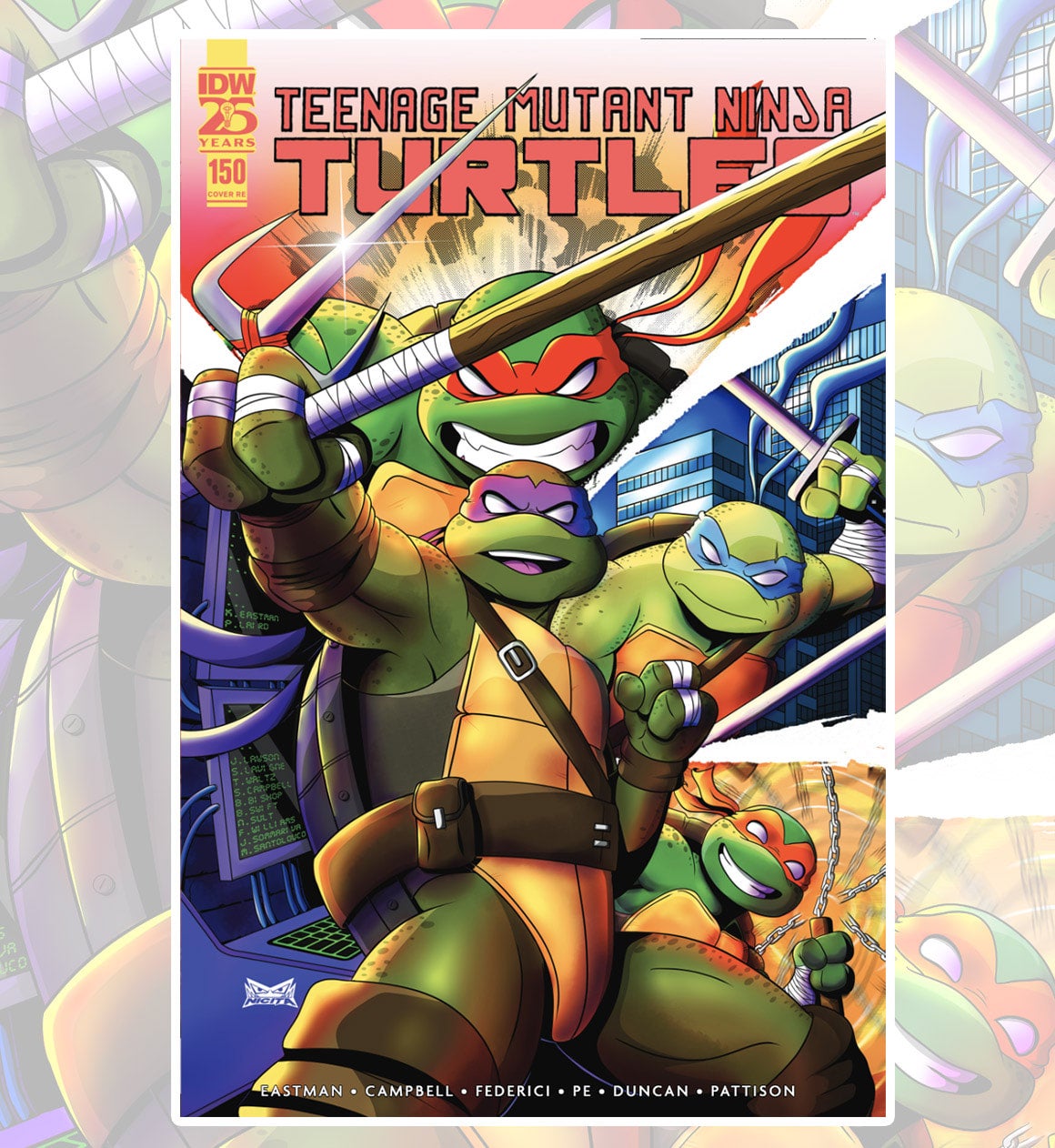 Teenage Mutant Ninja Turtles #150 (Shell Heads United) Exclusive